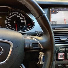 Audi A4 Competition audio upgrade