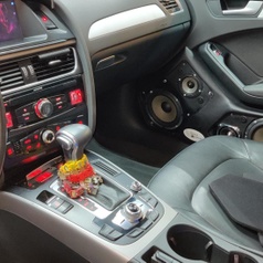 Audi A4 Competition audio upgrade
