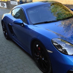 Porche Cayman Front & Back Dashcam